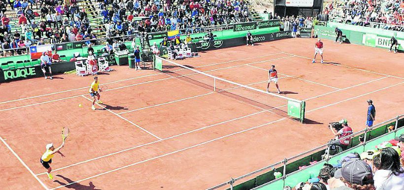 Tenis, Copa Davis, Chile, Colombia