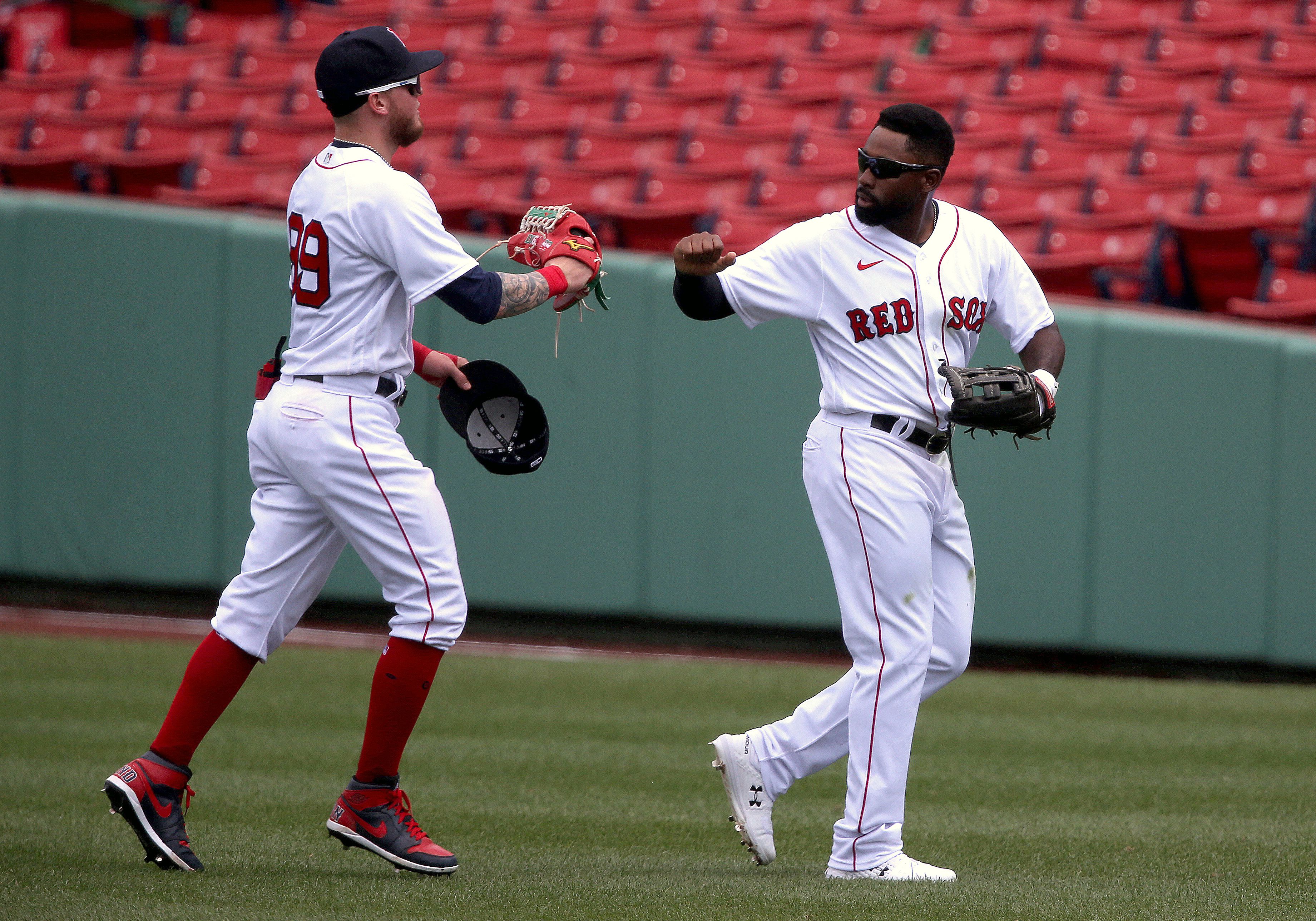 How does the Red Sox 2021 Outfield Stack up to THAT 2018 one? – Bat Flips  and Nerds