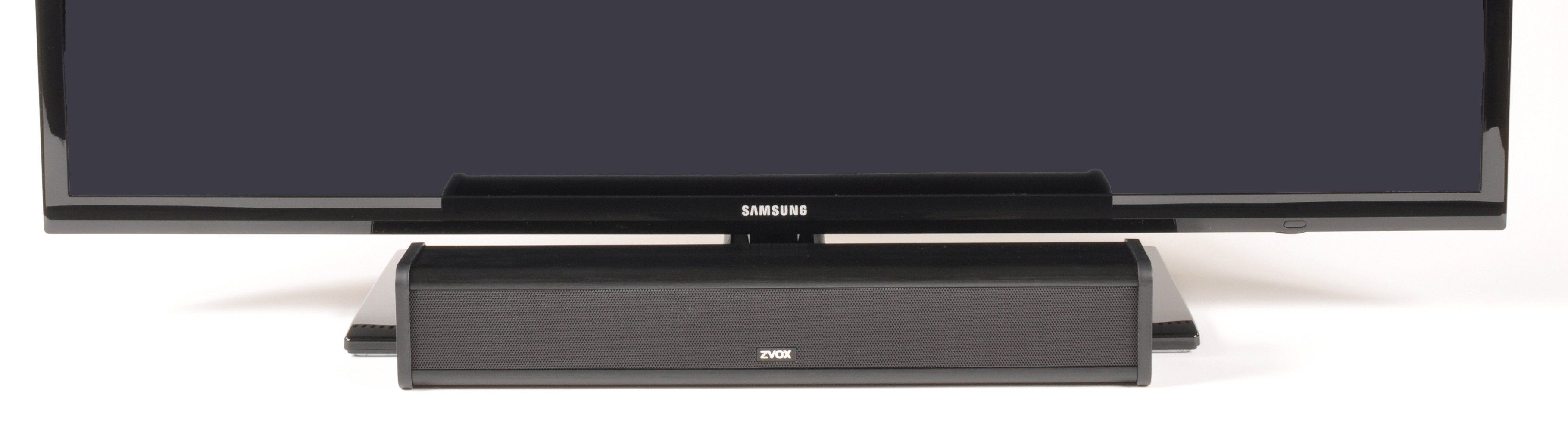 ZVOX AccuVoice AV110 - Altavoz de TV, sistema de cine en casa con  tecnología auditiva patentada, altavoces para TV con subwoofer separado,  sistema de