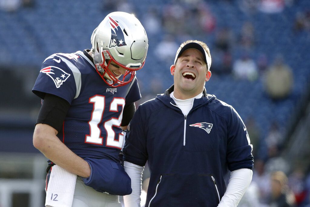 Tom Brady, Josh McDaniels, Bill Belichick - Washington Redskins v New  England Patriots