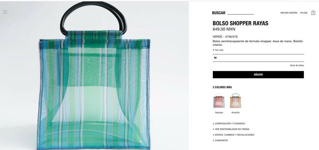 Bolso de Zara es objeto de burla en redes por su parecido con bolsa del mandado y por su precio excesivo Infobae