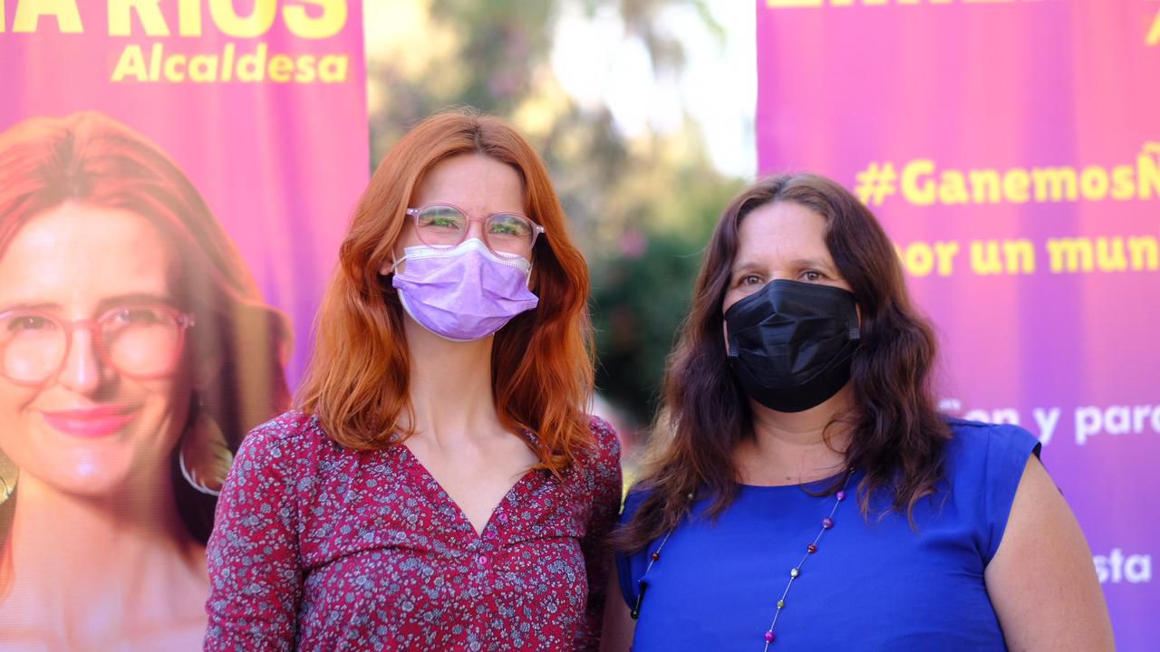 Emilia Rios, candidata alcaldía Ñuñoa y diputada Maya Fernández