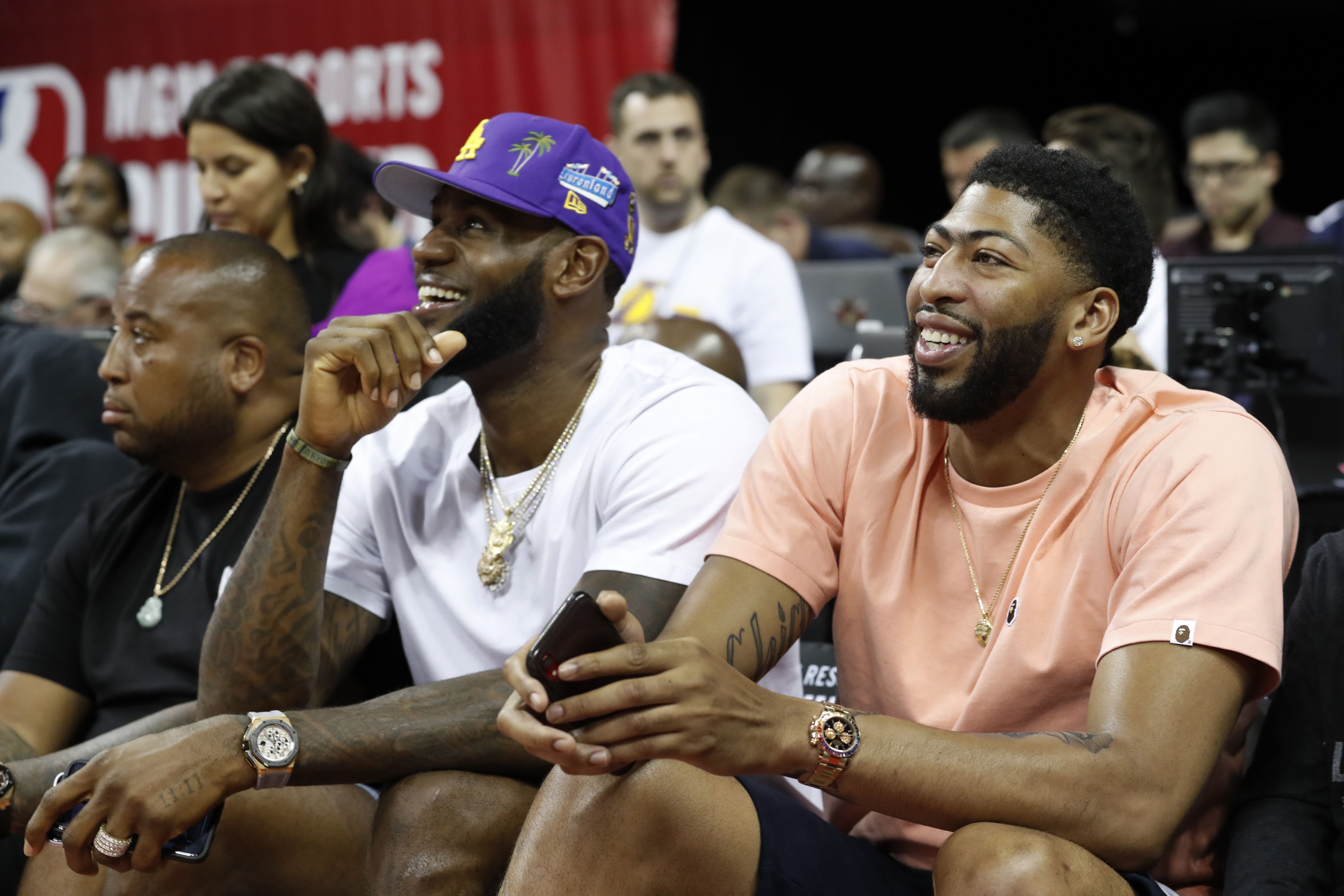 Nba Rumors Trouble In Paradise So Soon Between The Lakers Lebron James And Anthony Davis Nj Com