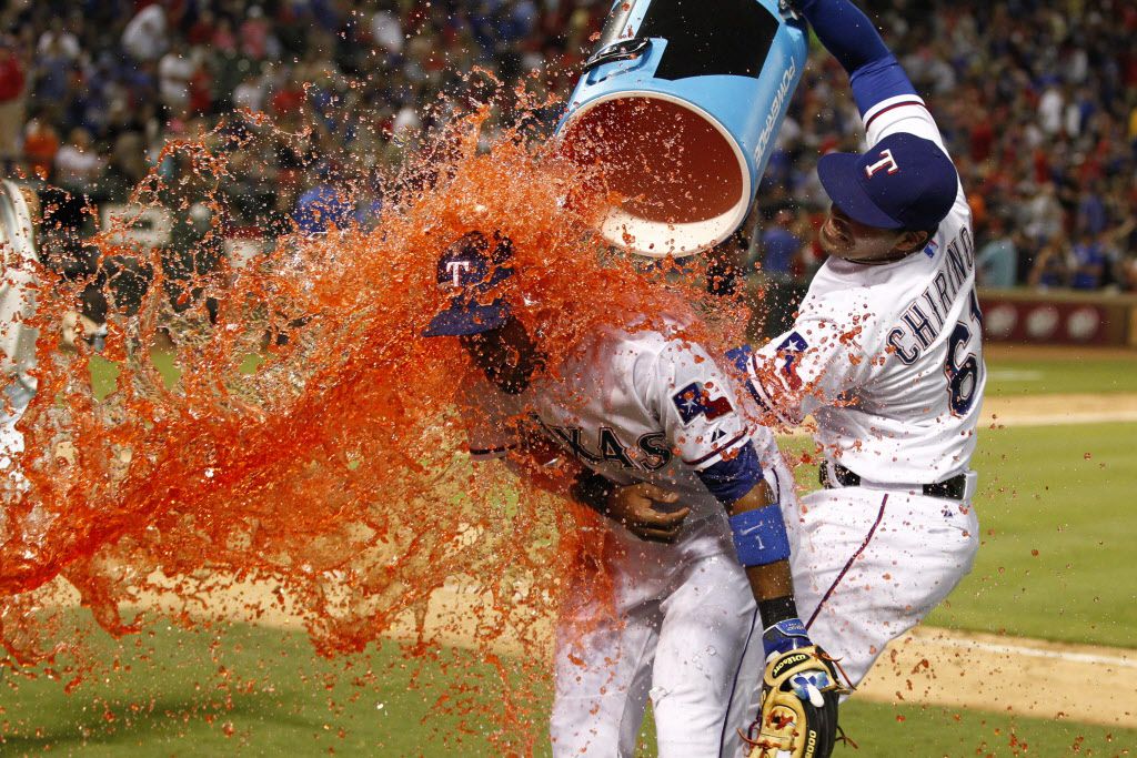 Texas Rangers - Best buds, Elvis Andrus & Emily Jones, are