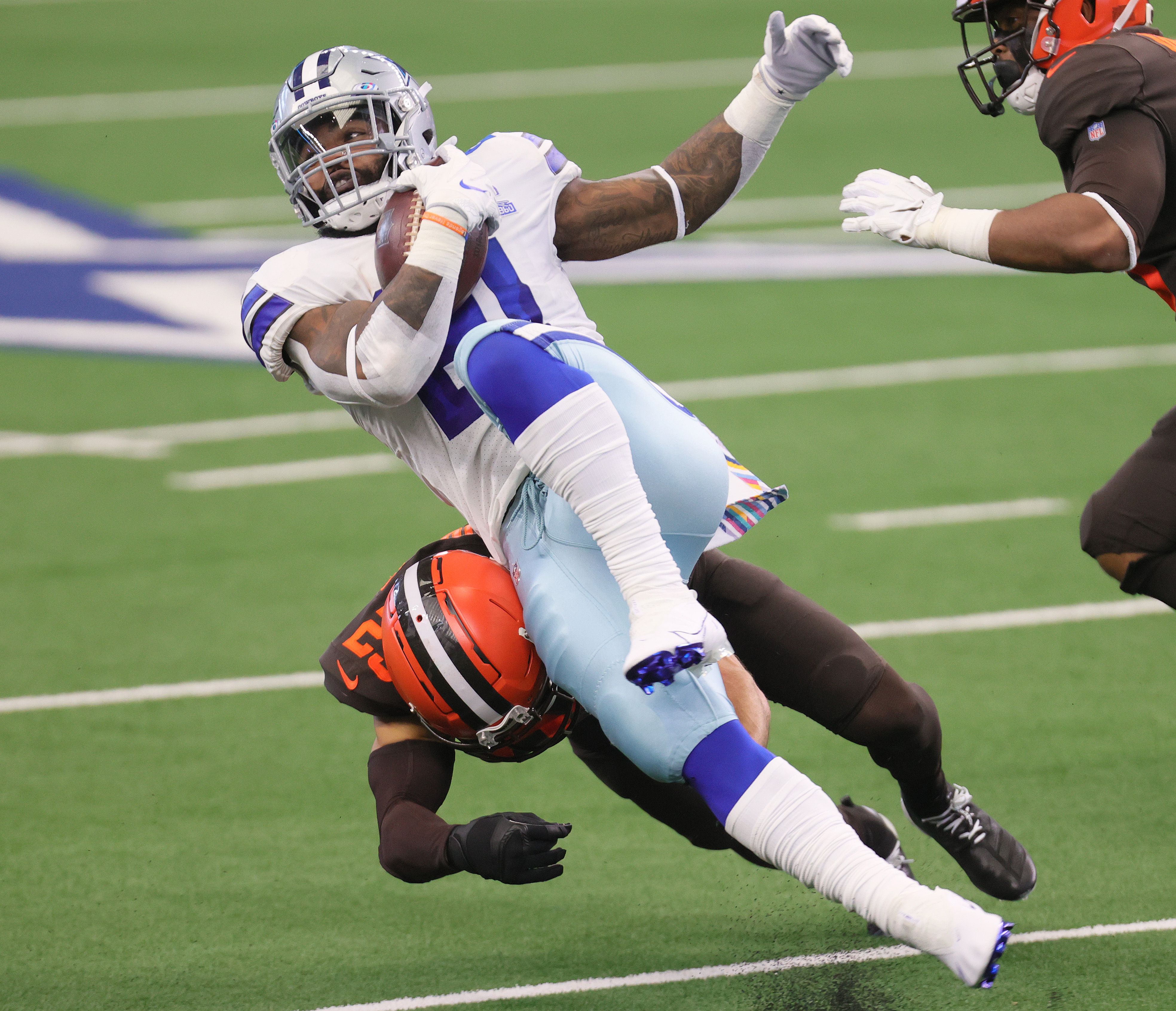 Jeff Okudah Autographed Detroit Lions 16×20 Photograph Fanatics