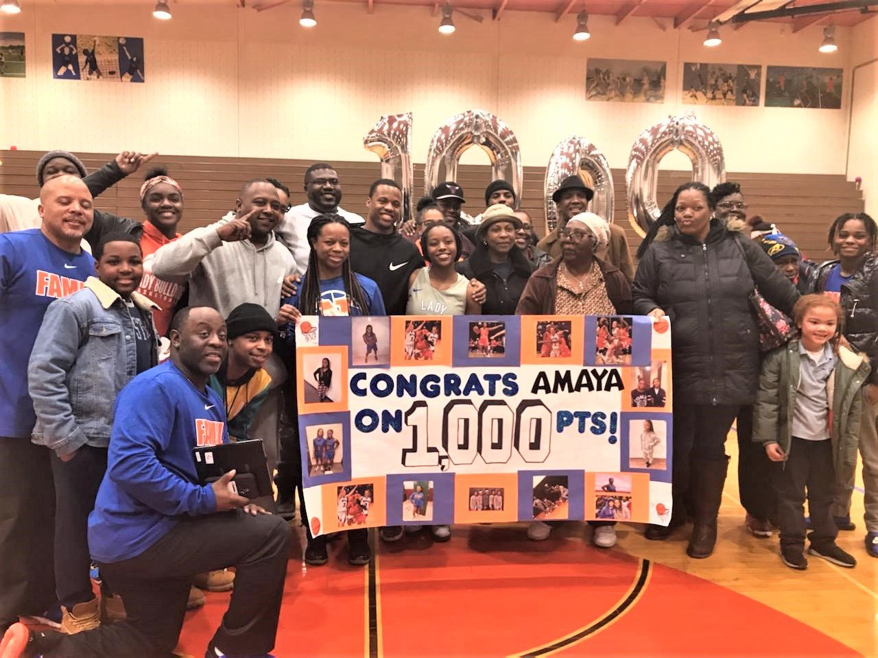 Thomas Jefferson University Rams 1,000 Point Club