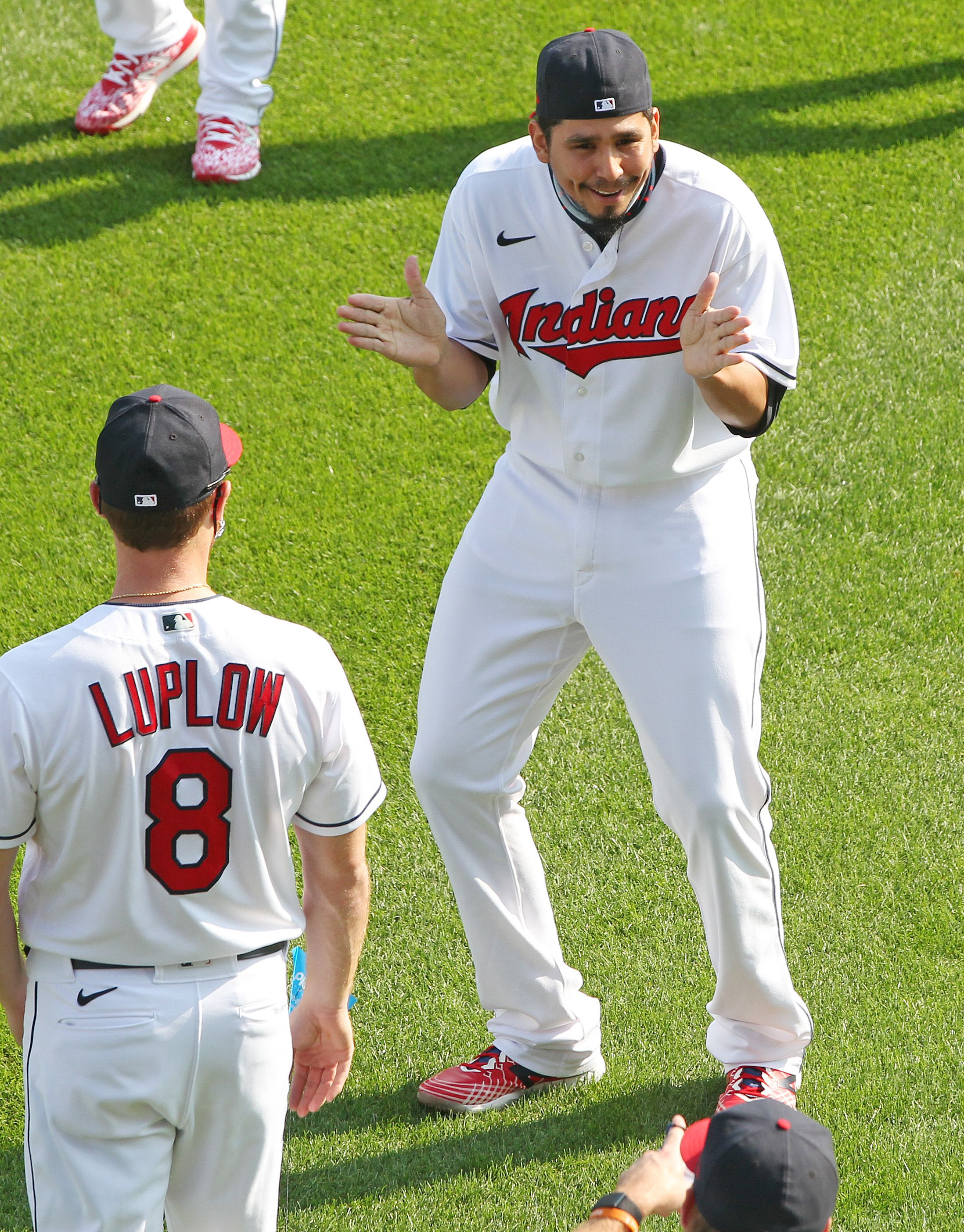 Jose Ramirez CLEVELAND Indians White 2021 Mens Nike India