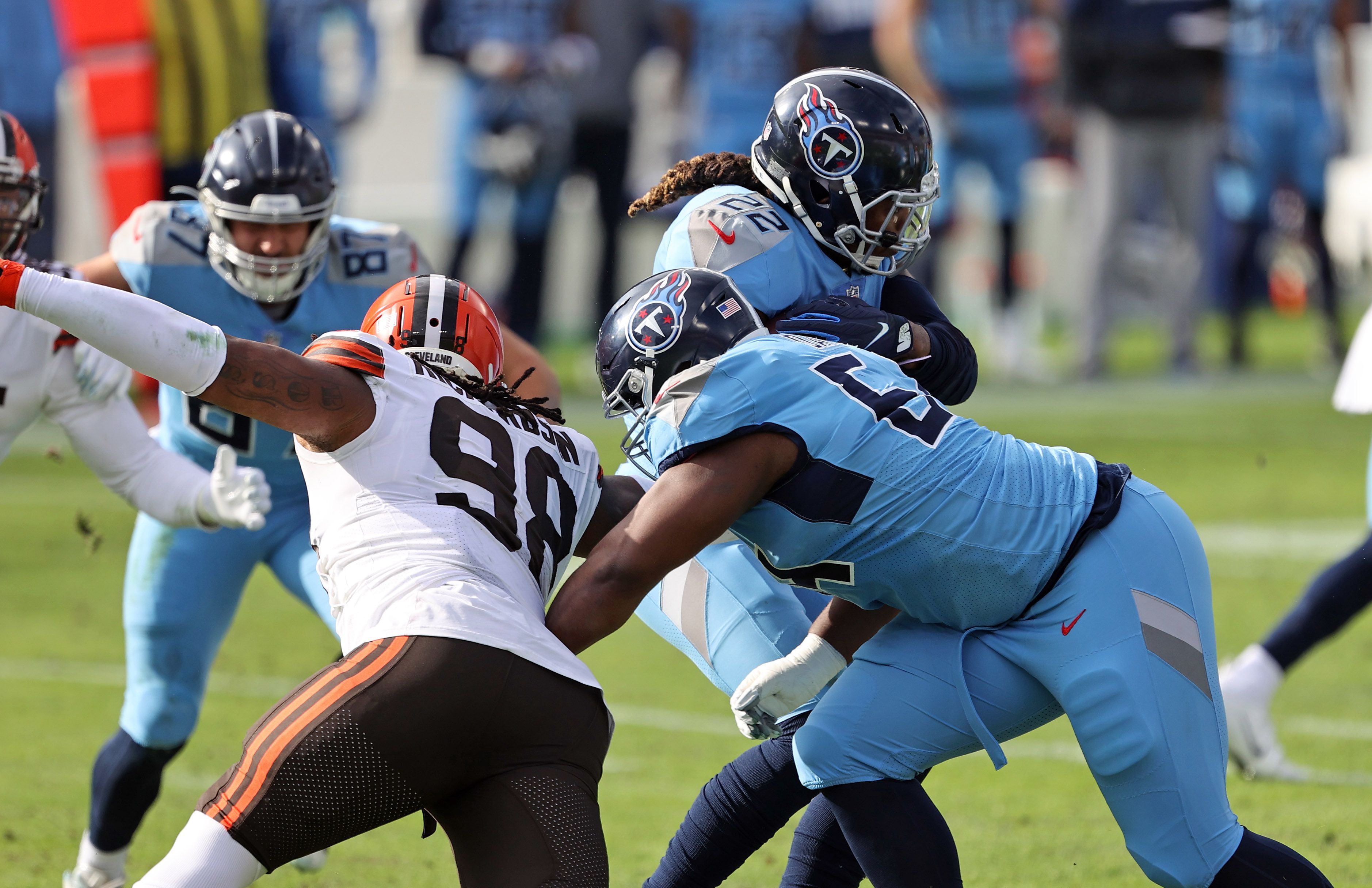 Bake Show: Baker Mayfield leads Cleveland Browns past Tennessee Titans 41-35