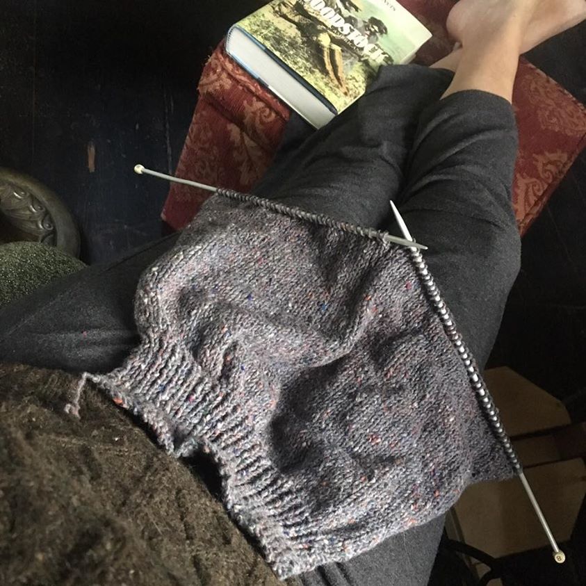 It's Either Me or the Yarn - A Former Spouse - Finarina Knitwear