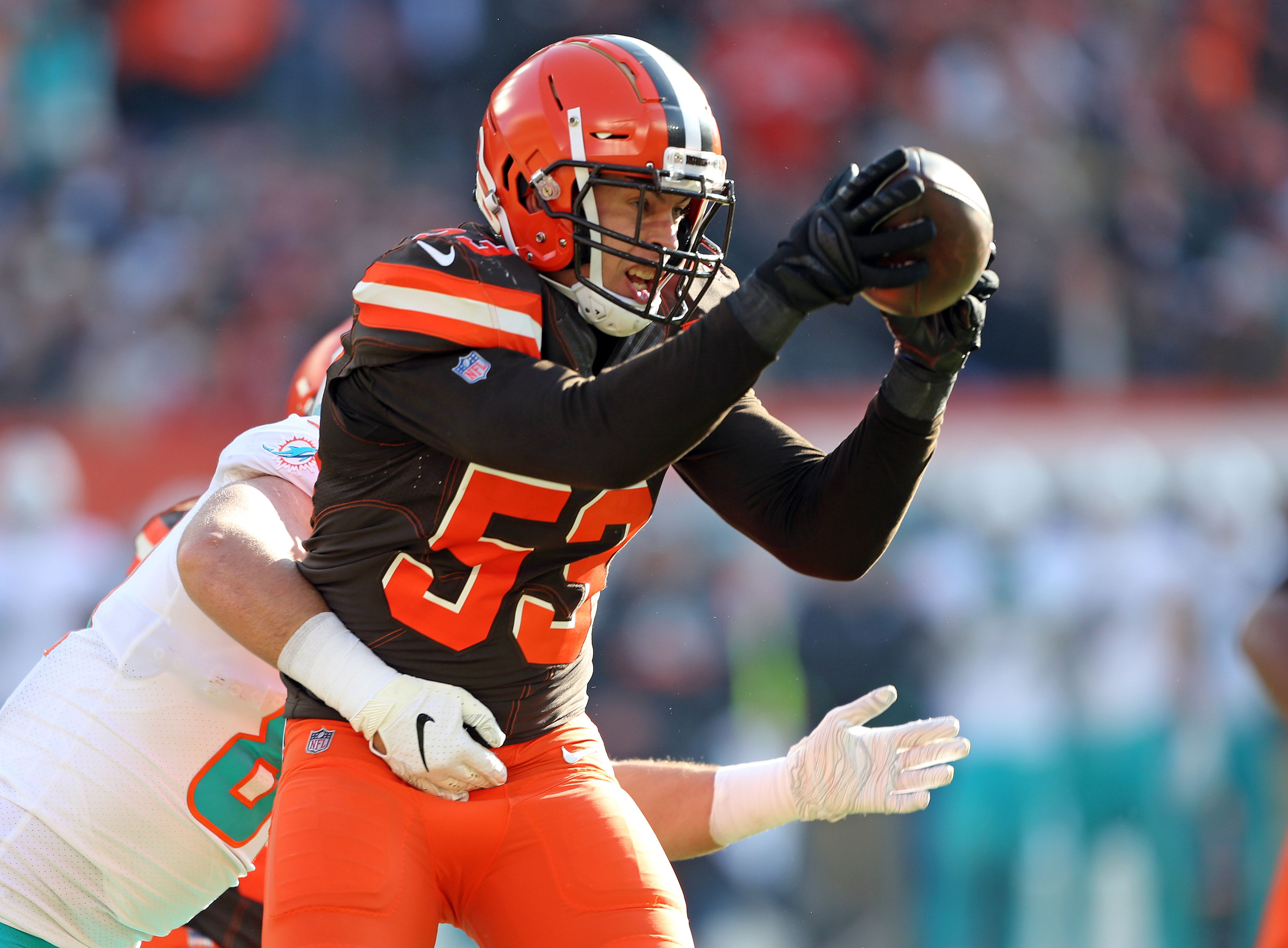 Joe Schobert - Happy Birthday! November 6th - Joe Schobert - Pro Bowl LB  for the Cleveland Browns