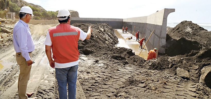 construcción muelle Región de O'Higgins