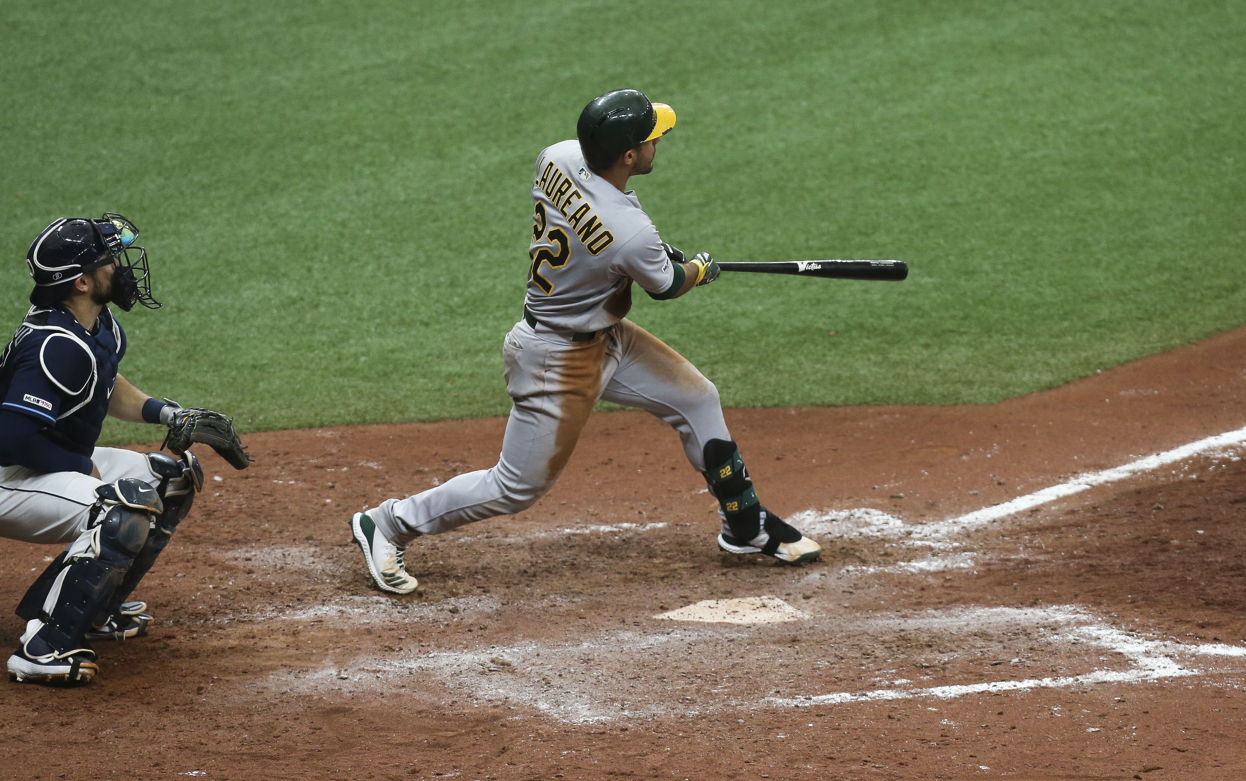 Oakland A's Matt Olson's Opening Day walk-off grand slam is first