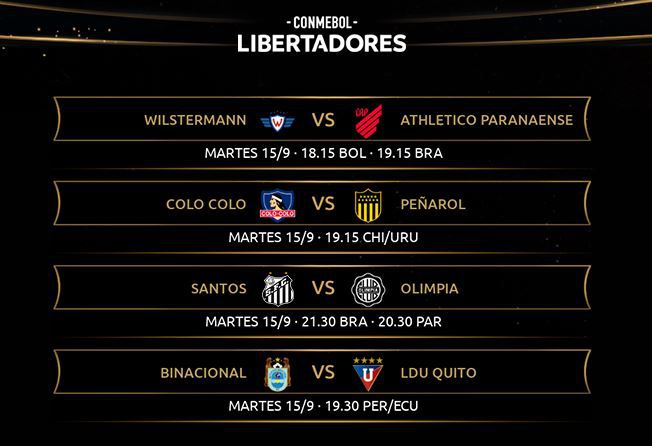 Colo Colo vs Peñarol, Copa Libertadores Calendario