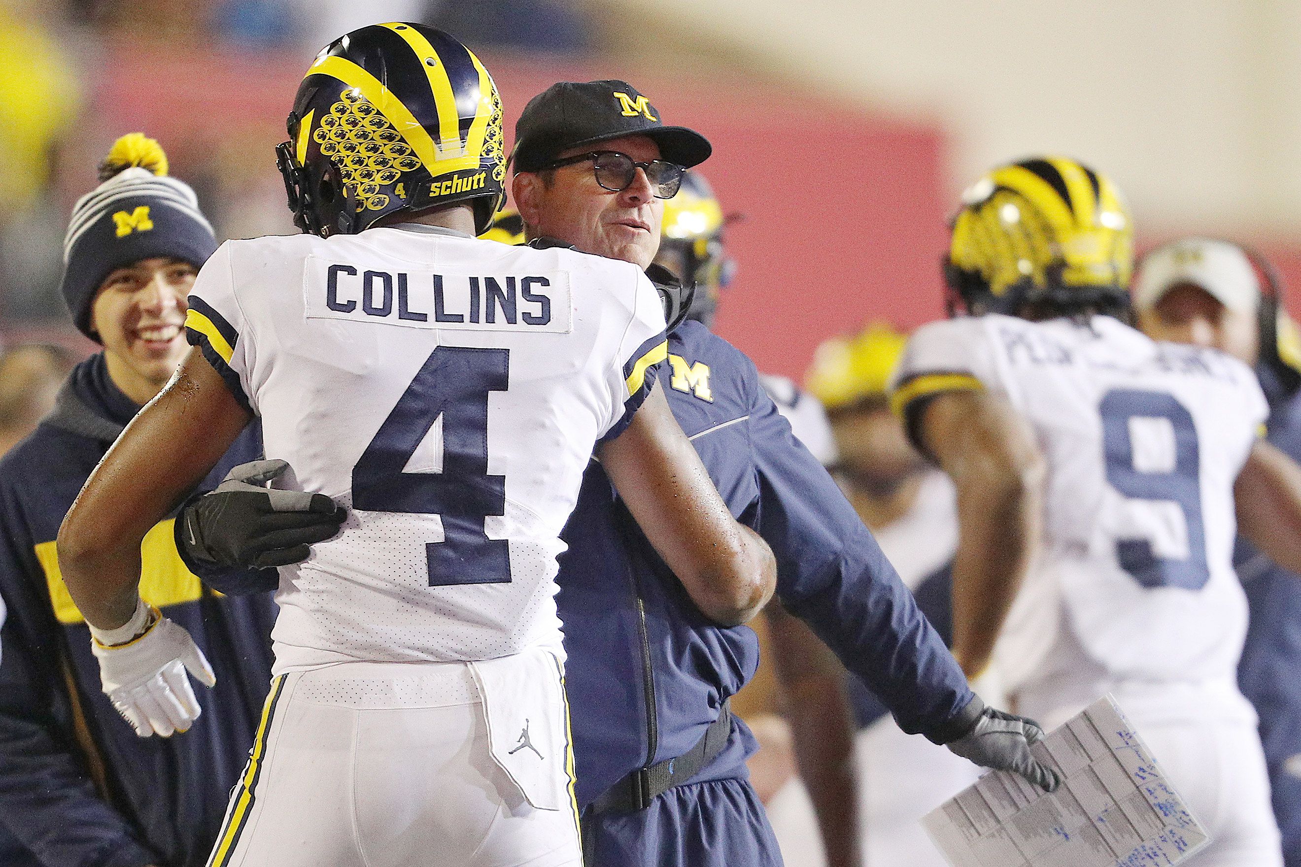 Michigan football WR Mike Sainristil: Nico Collins unsure on return