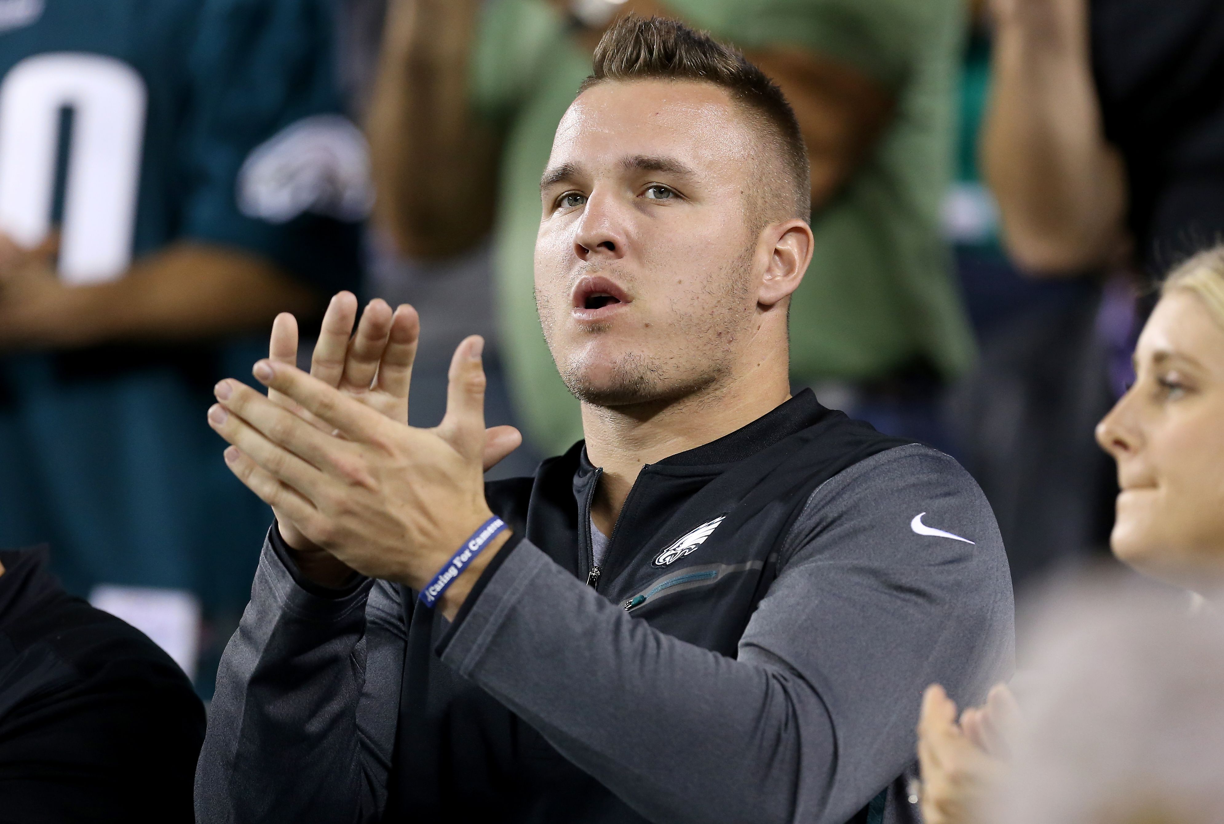 Mike Trout Shares His Thoughts on the Eagles' Offseason Moves