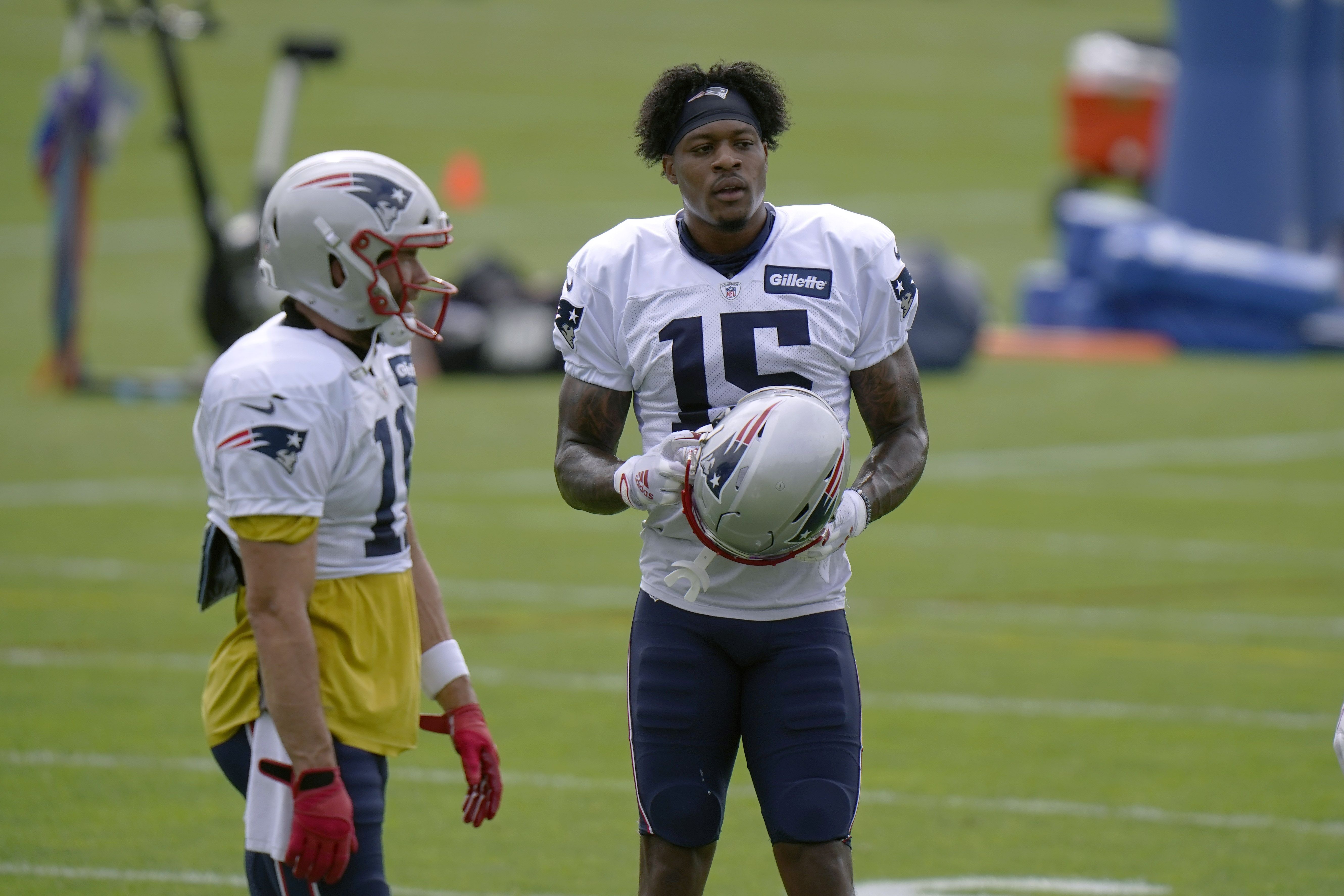 Photos: N'Keal Harry, Jarrett Stidham appear in Patriots' uniforms