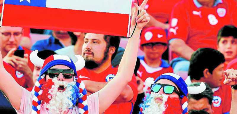 Hinchas de Chile