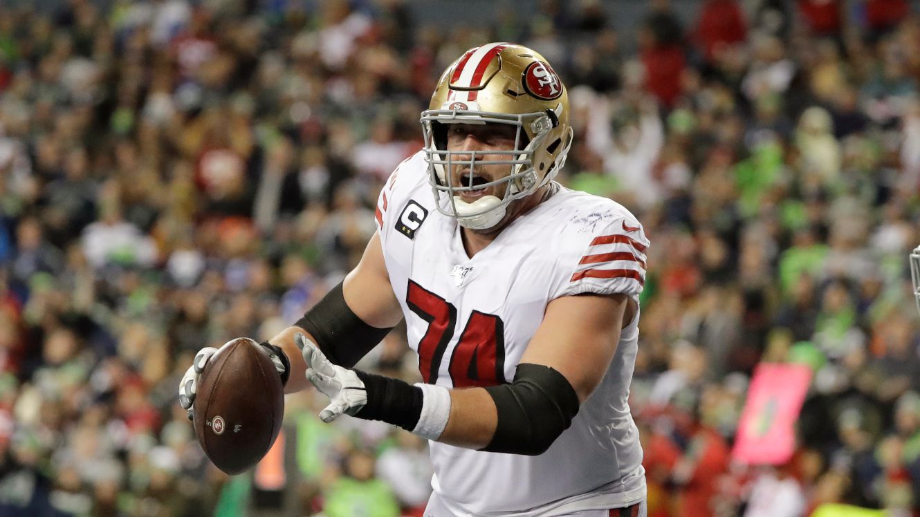 49ers' Joe Staley announces retirement: 'My body is telling me