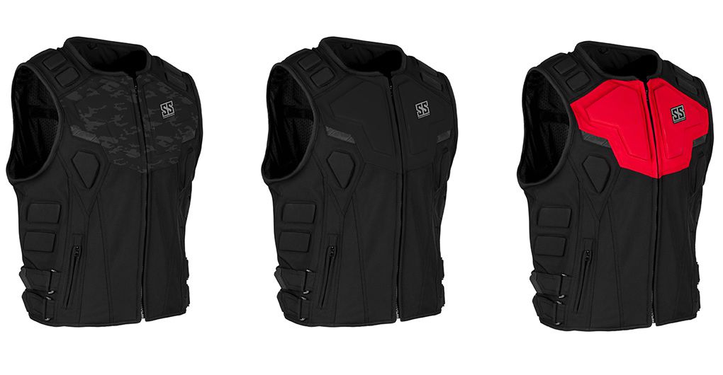 Speed and Strength Critical Mass Armored Mens MX Motorcycle Vest Black 2X-Large 