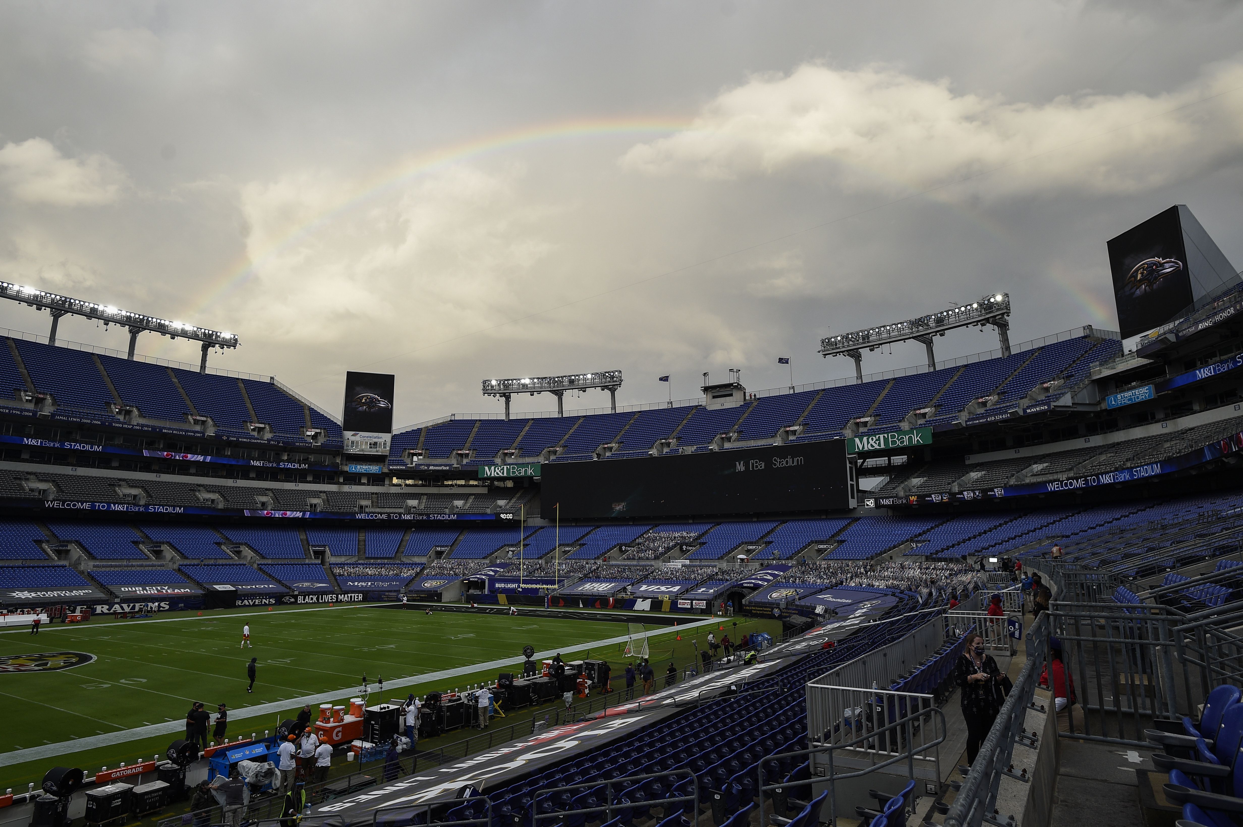 Fans will return to Baltimore stadium next weekend for Ravens-Steelers game