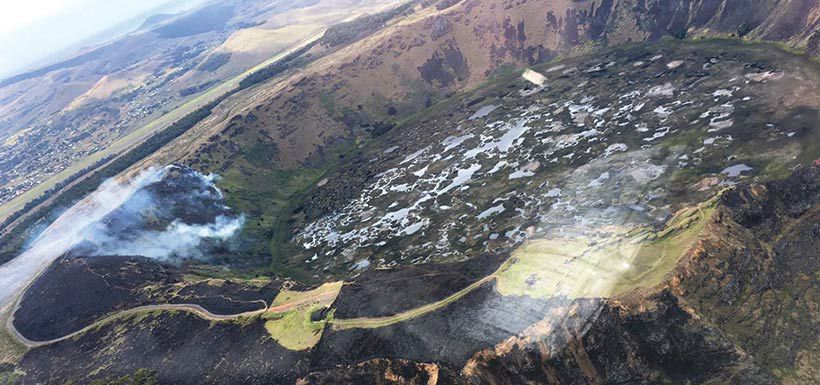 rapa nui isla de pascua incendio