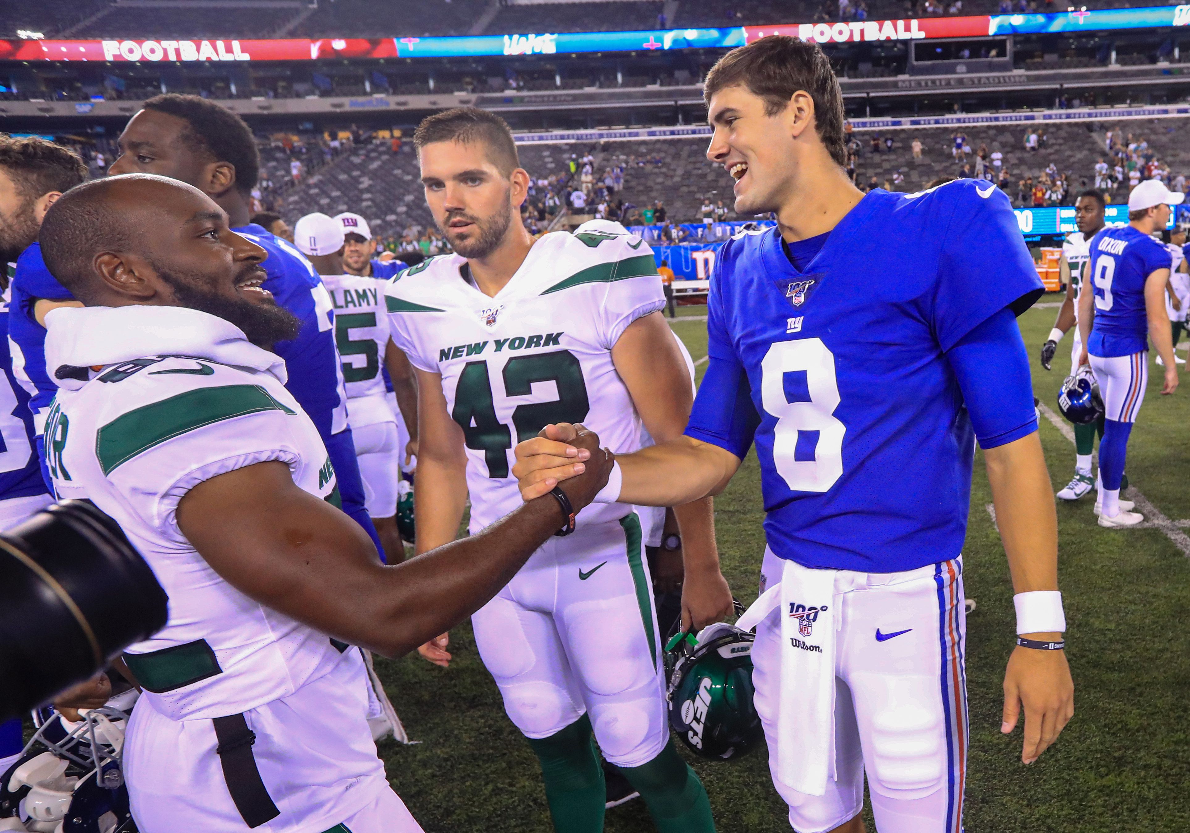 Jamison Crowder wins Battle of NY over Daniel Jones as Jets beat Giants