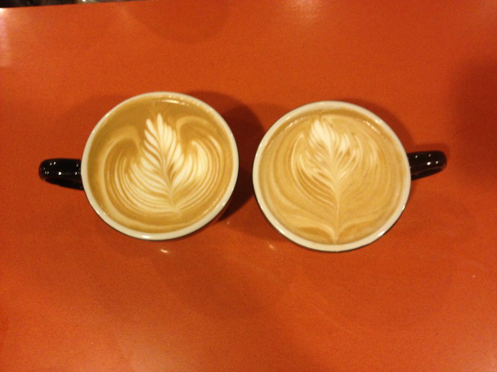 Baristas battle it out in friendly latte art competition