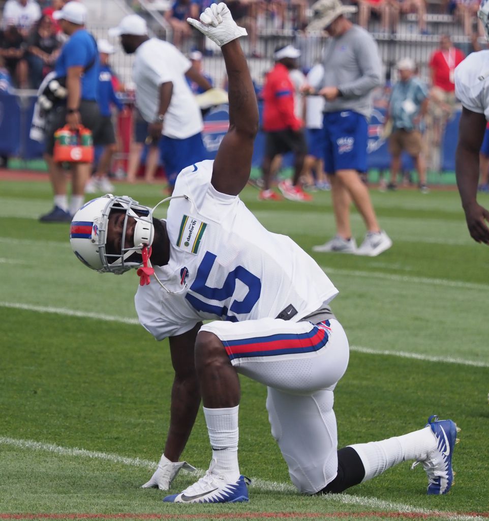 John Brown wowing at Buffalo Bills training camp, but can he fix