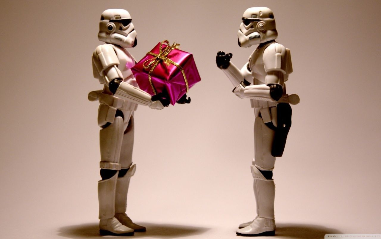 Star wars storm trooper navidad