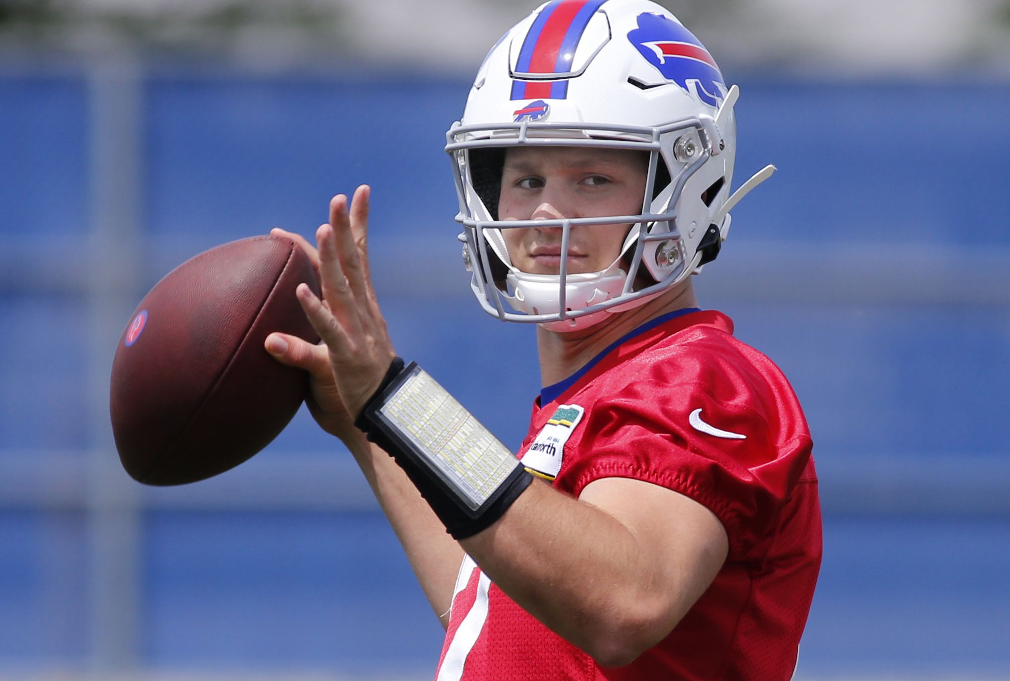 Jon Scott on X: Josh Allen wearing a #Bills Ryan Fitzpatrick