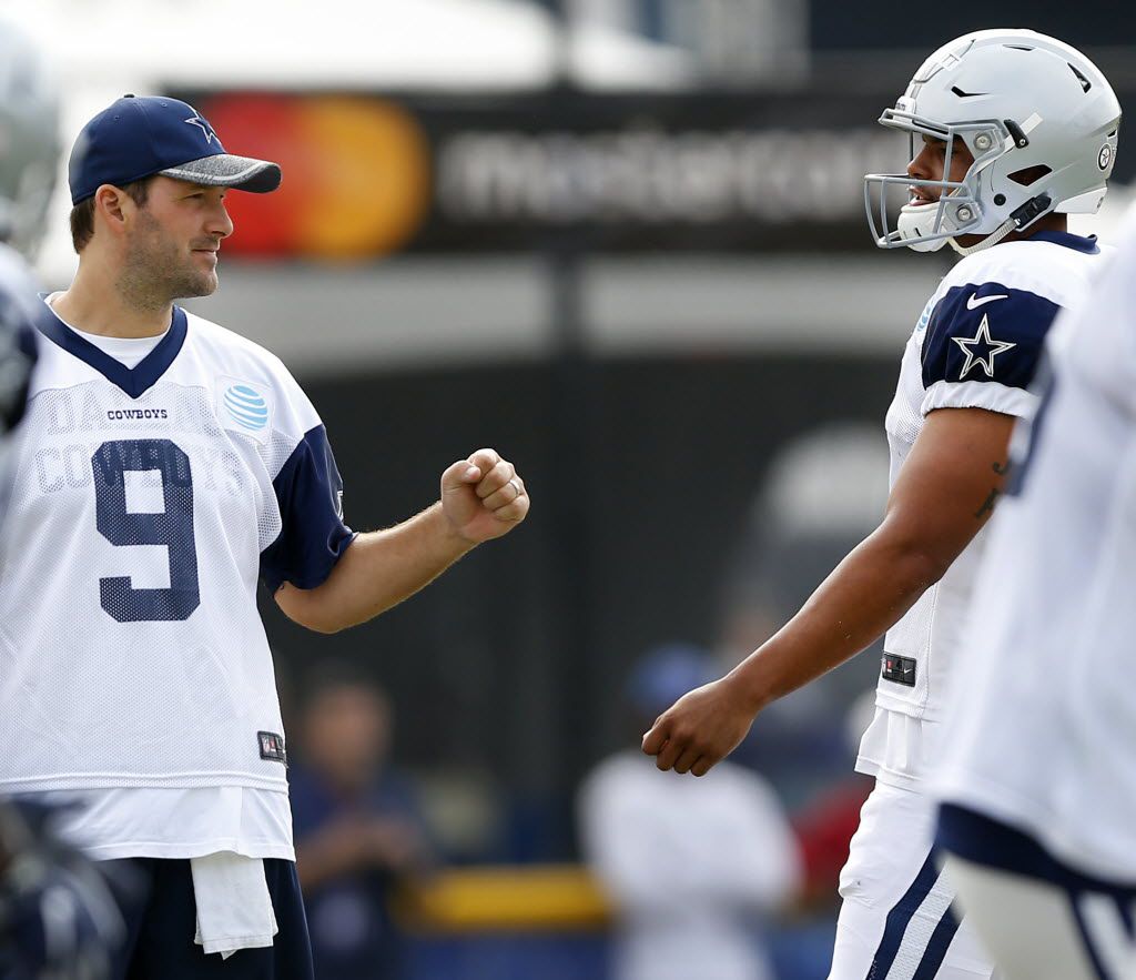 Cowboys News: Tony Romo Sends Message on QB Dak Prescott