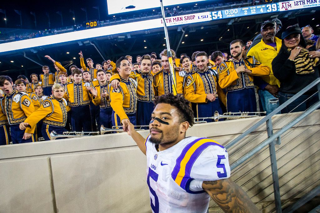 Thanksgiving Game at Texas A&M on ESPN at 6:30 – LSU