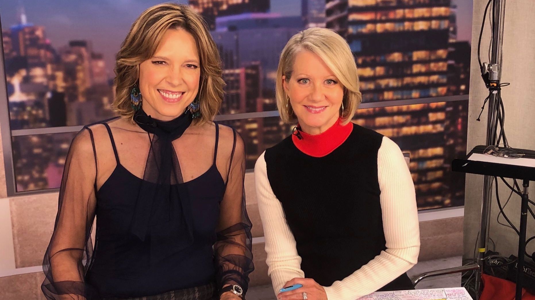 Female NFL Broadcasters Hannah Storm and Andrea Kremer Are Hidden on