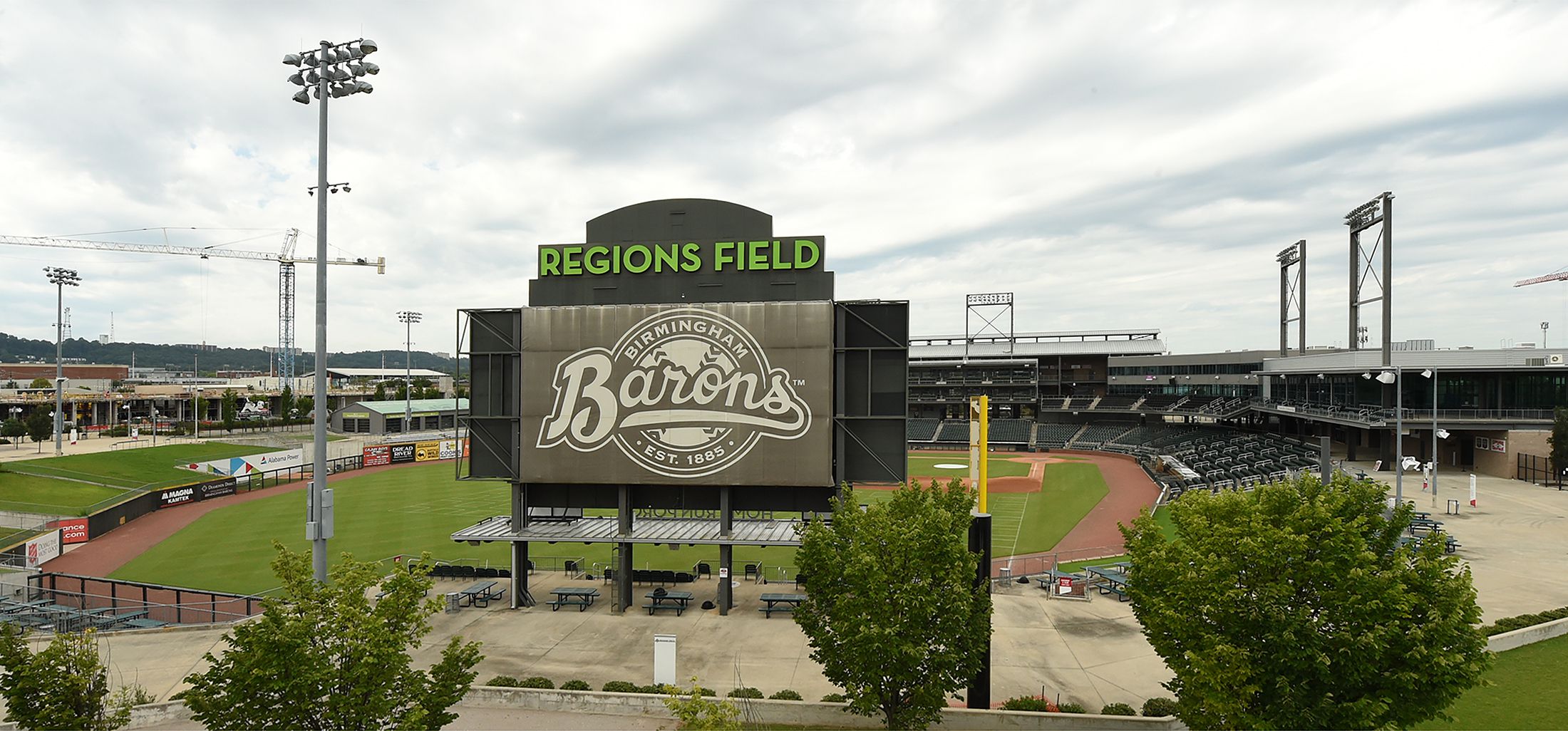 Birmingham Regions Field Sign Birmingham, Alabama, USA
