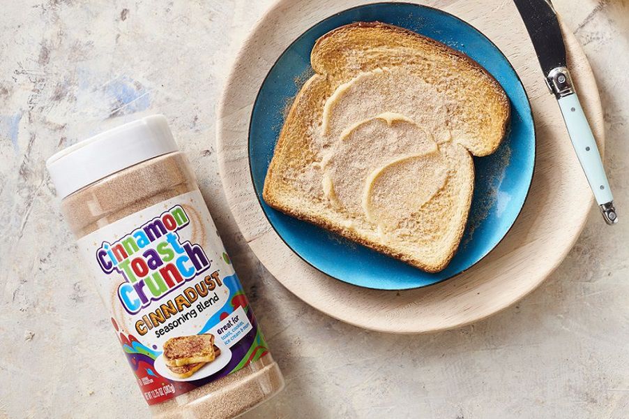 Cinnamon Toast Crunch is available in a 'Cinnadust' seasoning blend