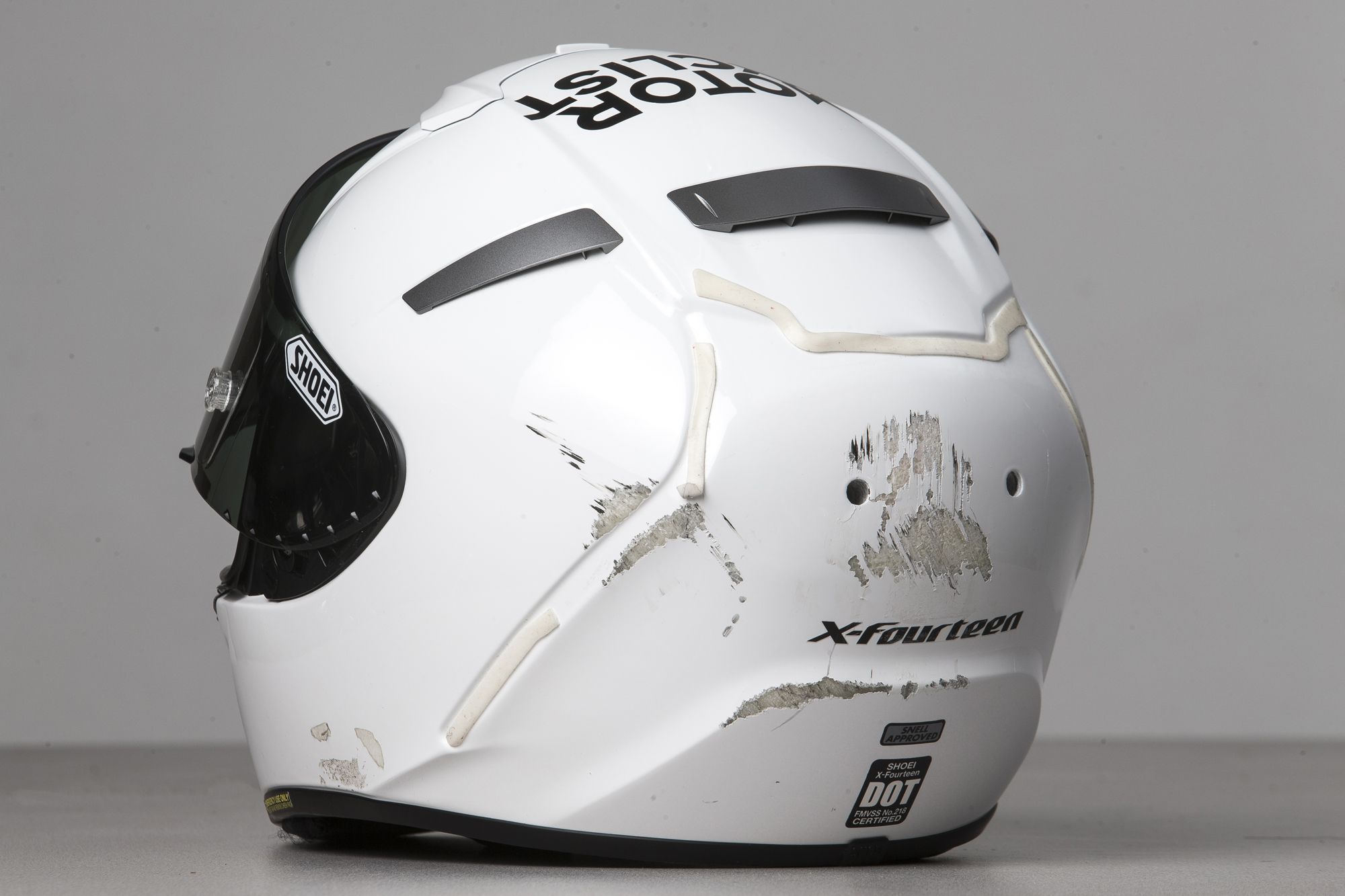 Shoei's New X-Fourteen Helmet Crash-Tested | Motorcyclist