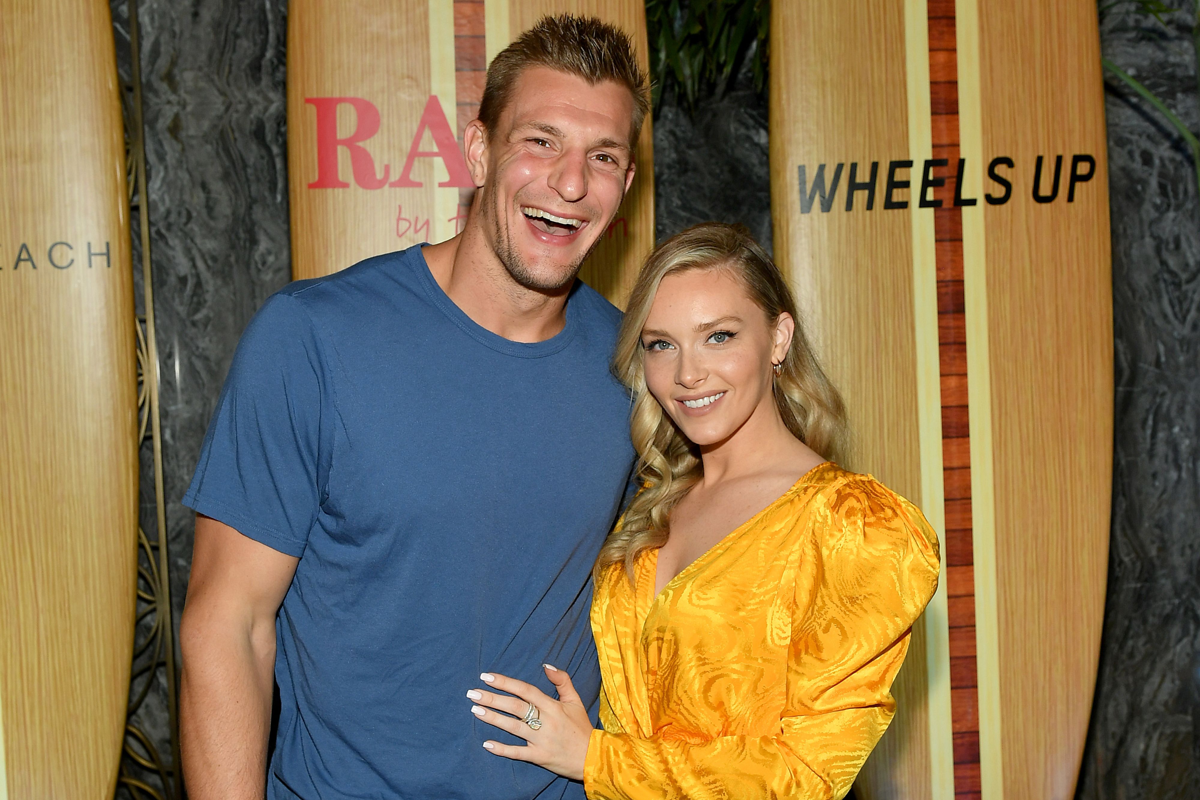 Rob Gronkowski's girlfriend Camille Kostek update