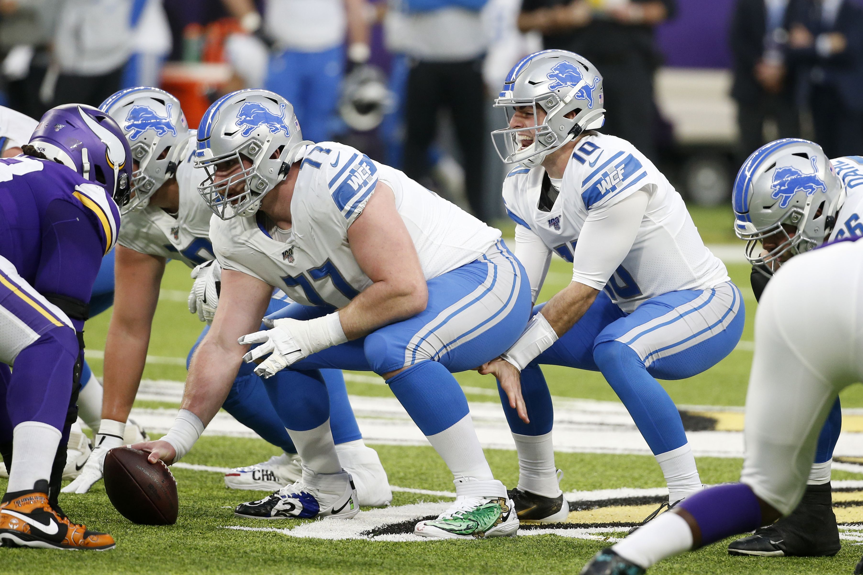 Frank Ragnow on big man touchdown celebration: 'That was just raw emotion  right there' 