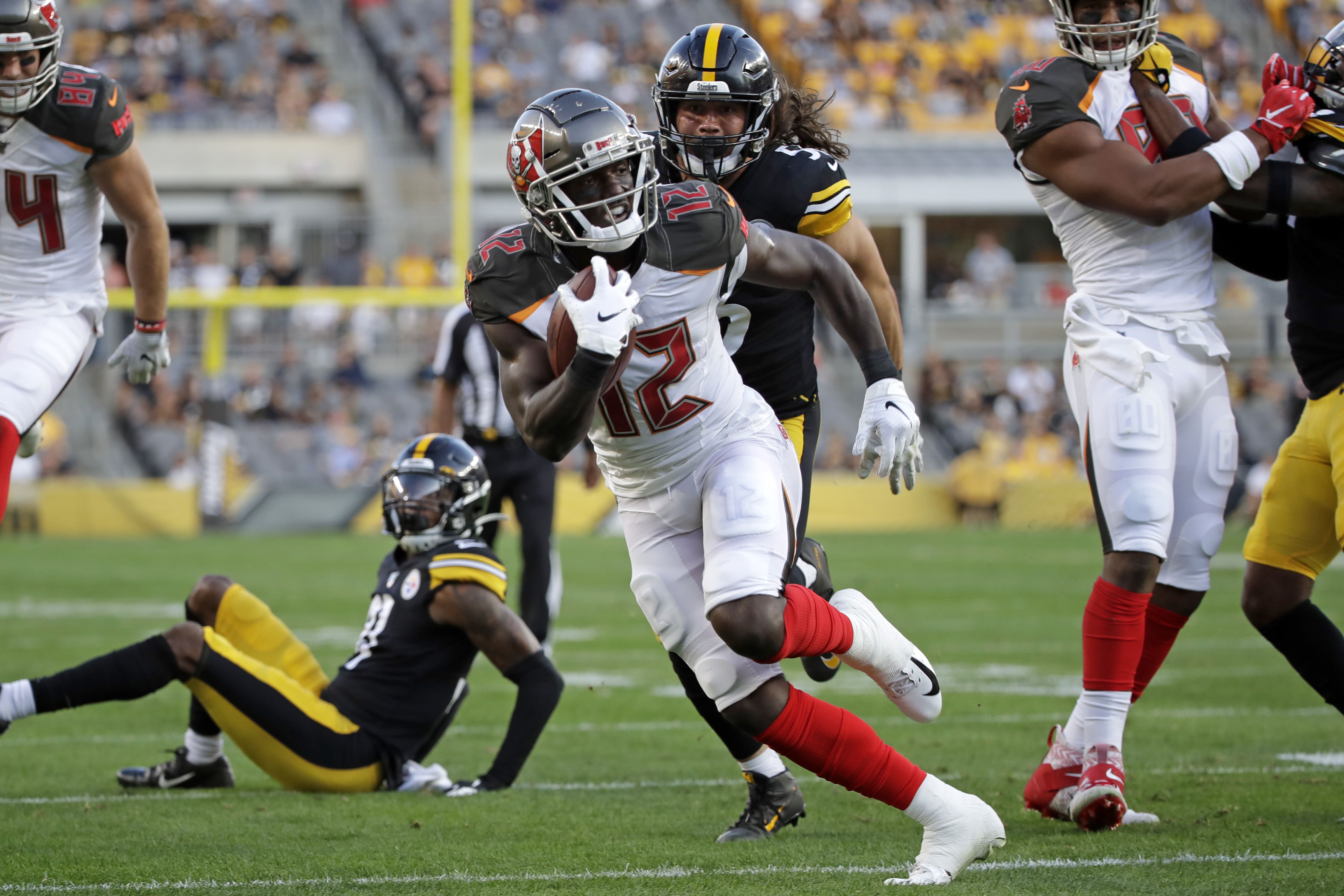 Bucs begin preseason on road against Steelers