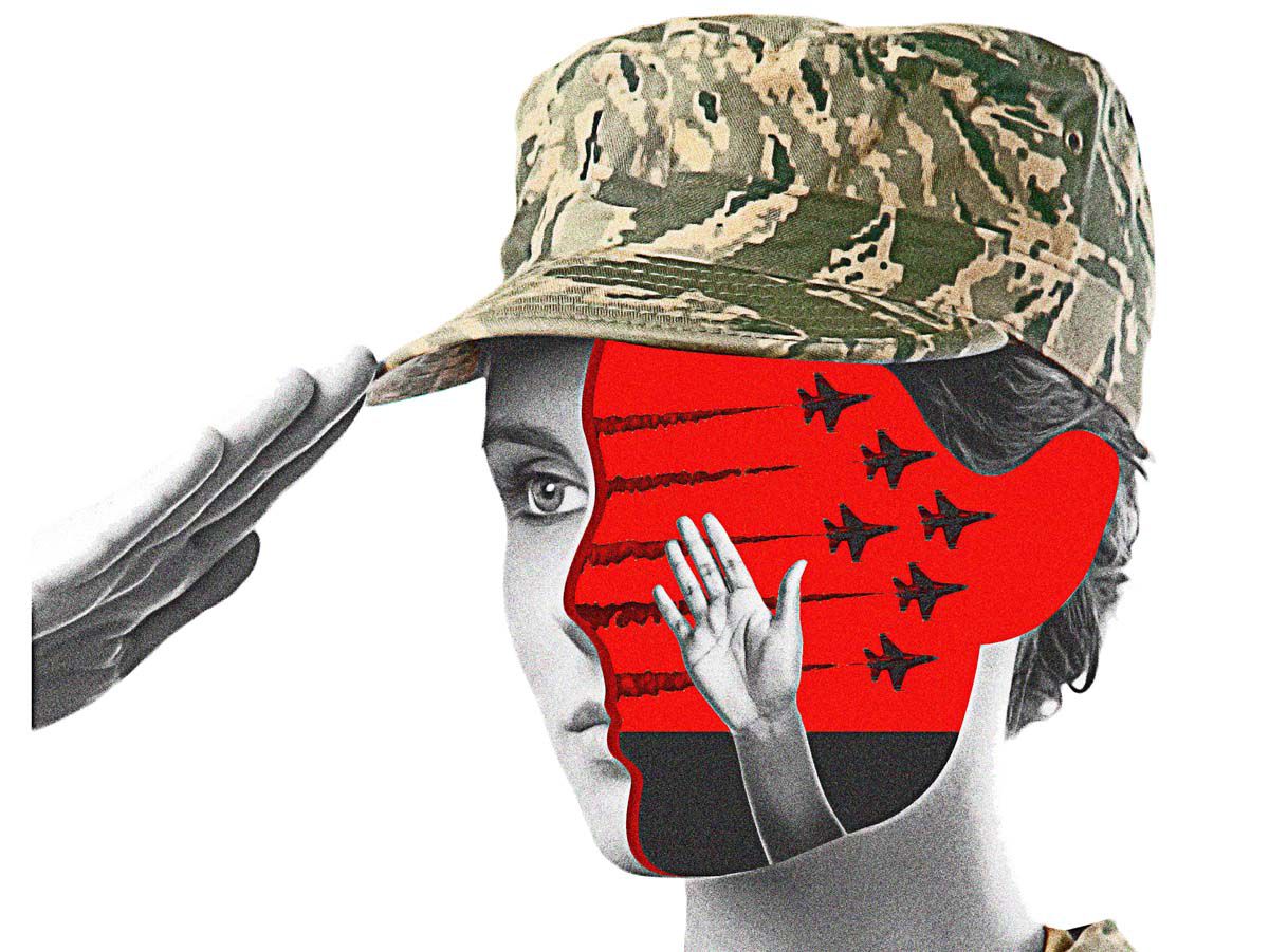 Air Force Female Service Cap, Headgear, Military