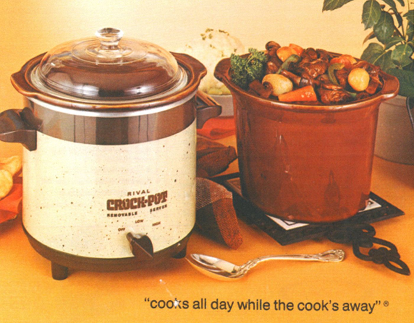 Vintage crock pot at gwill. Debating if I should go back : r/slowcooking