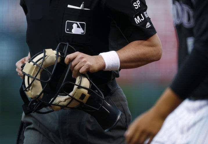 What does an MLB home plate umpire wear for protection? - Quora