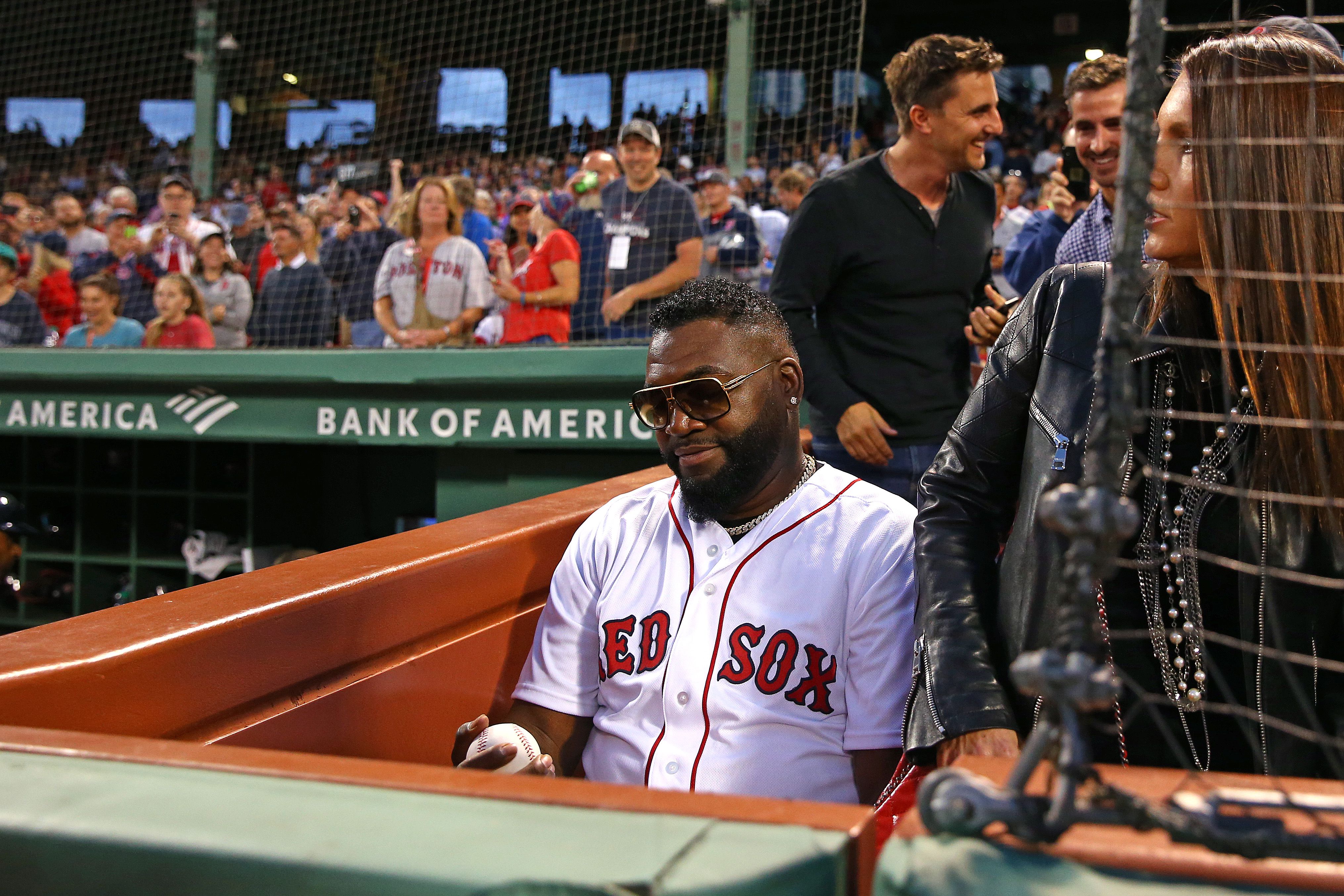 David Ortiz throws out first pitch at Fenway Park, surprises crowd 3 months  after he was shot - ABC News