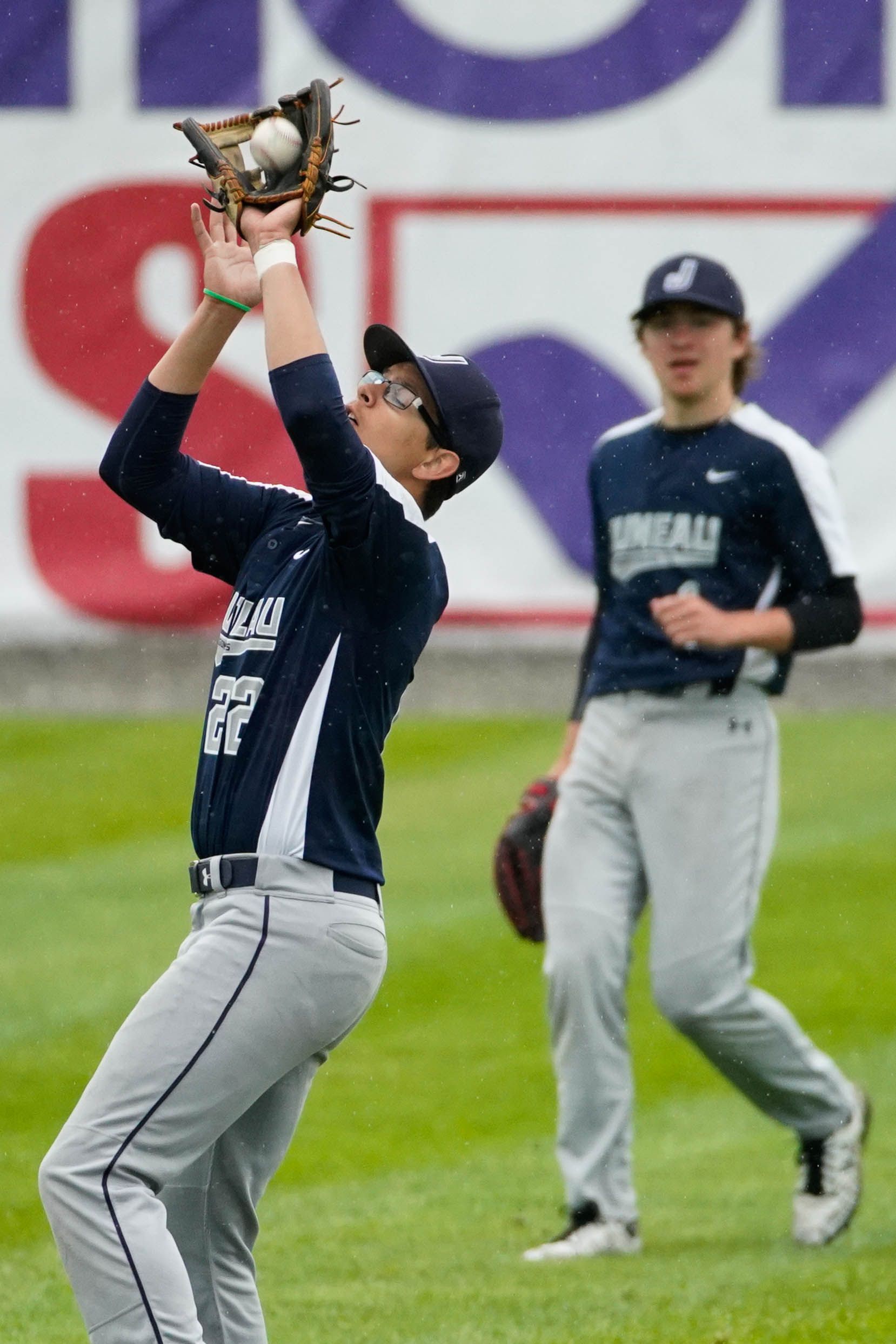 On a gray day at state baseball tournament, a West pitcher shines with 16  strikeouts - Anchorage Daily News