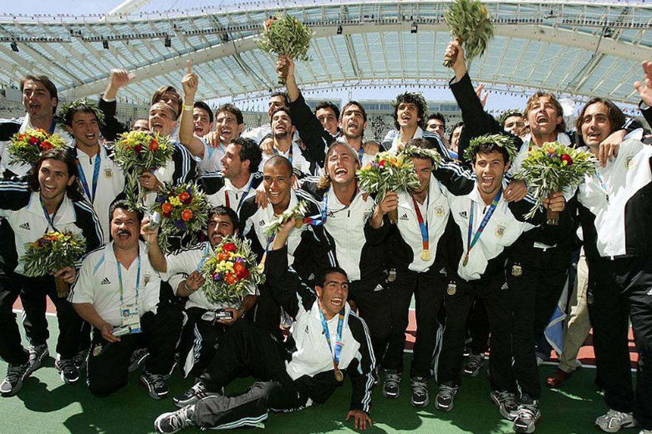 Argentina, campeón olímpico en fútbol, Atenas 2004