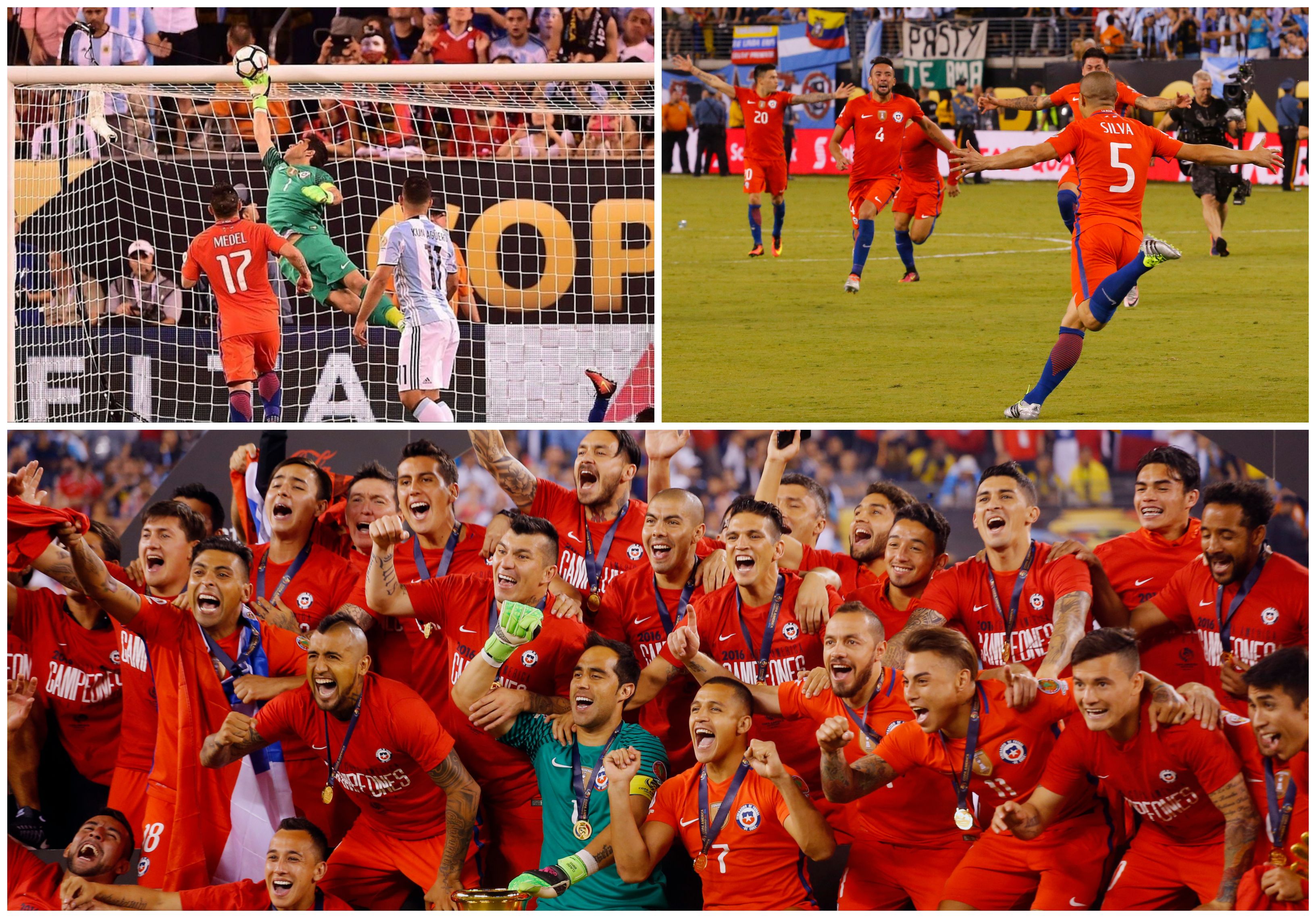 Chile campeón Copa América Centenario