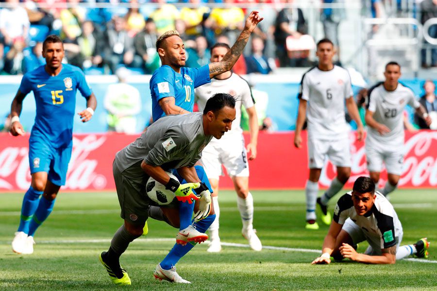 Brasil, Costa Rica, Neymar, Keylor Navas