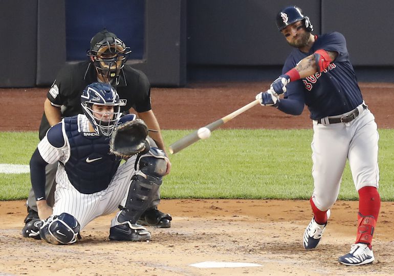 Gary Sanchez wows with rocket arm, gets it done with bat, too, for