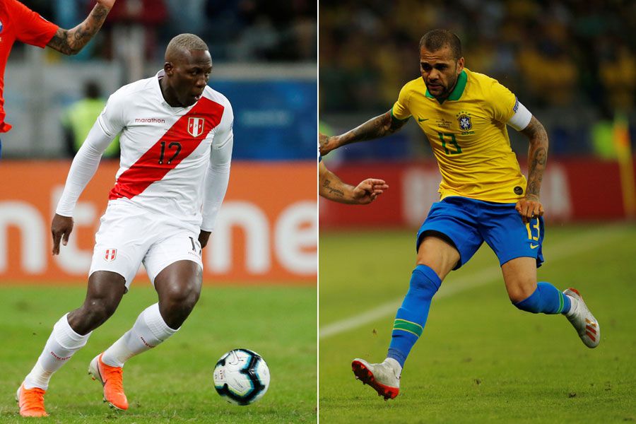 Dani Alves, Luis Advíncula