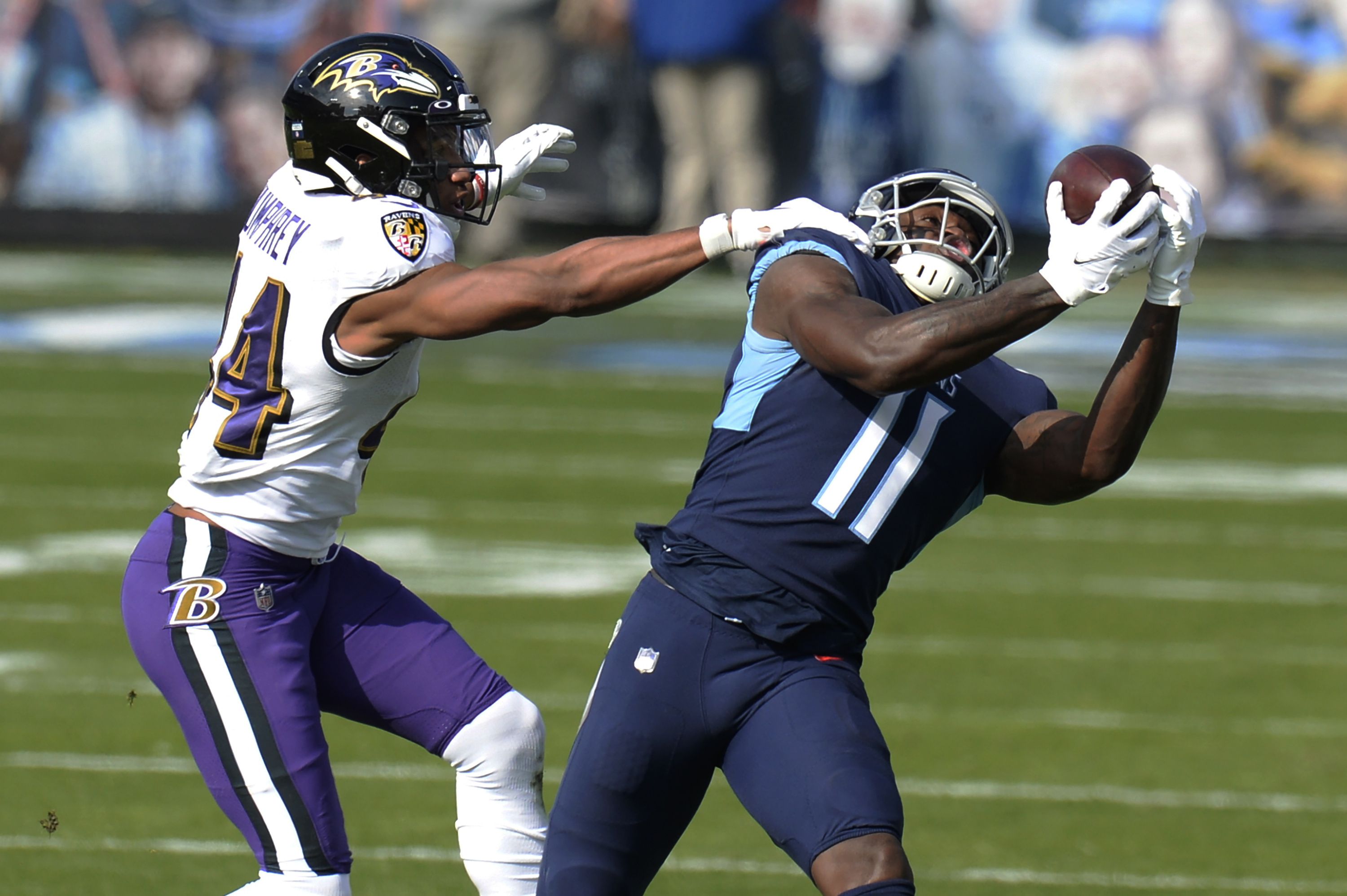 Titans fall to Ravens 20-13 in AFC wild-card playoff game